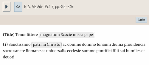e.g. of ms text view